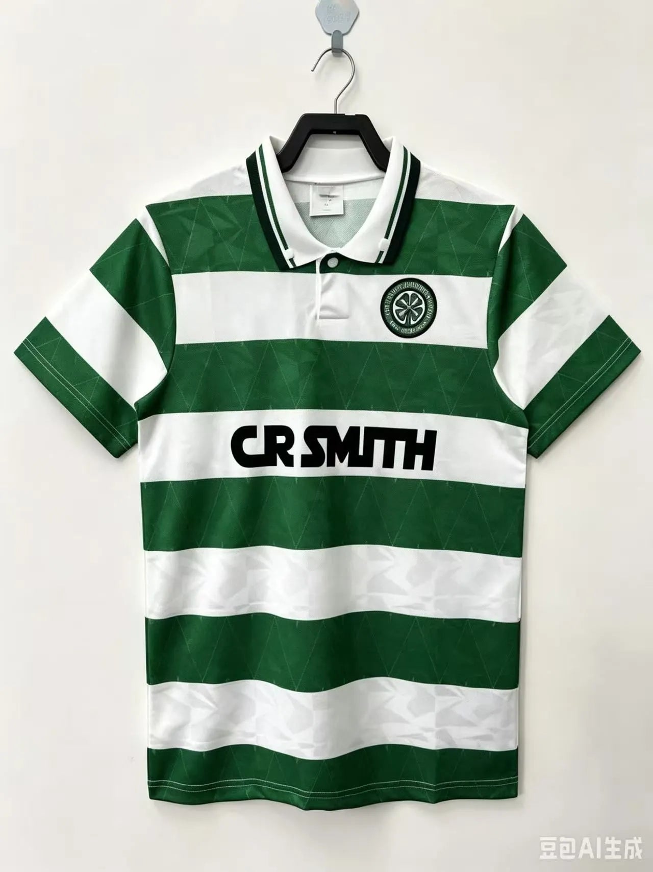 Celtic Glasgow 1989‑1991 Season Home Retro Soccer Jersey