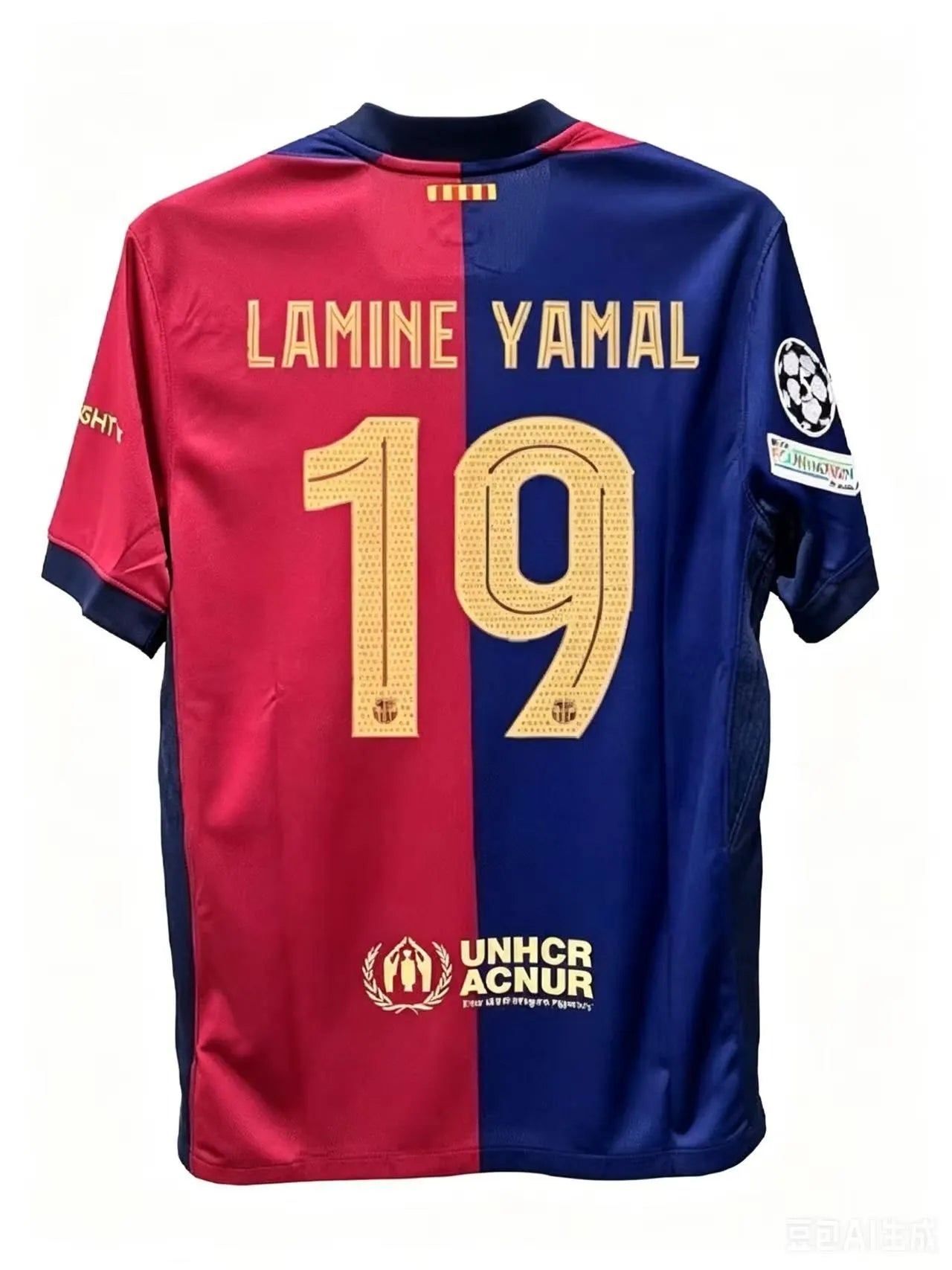 FC Barcelona 2024-25 Home Jersey #19 Lamine Yamal