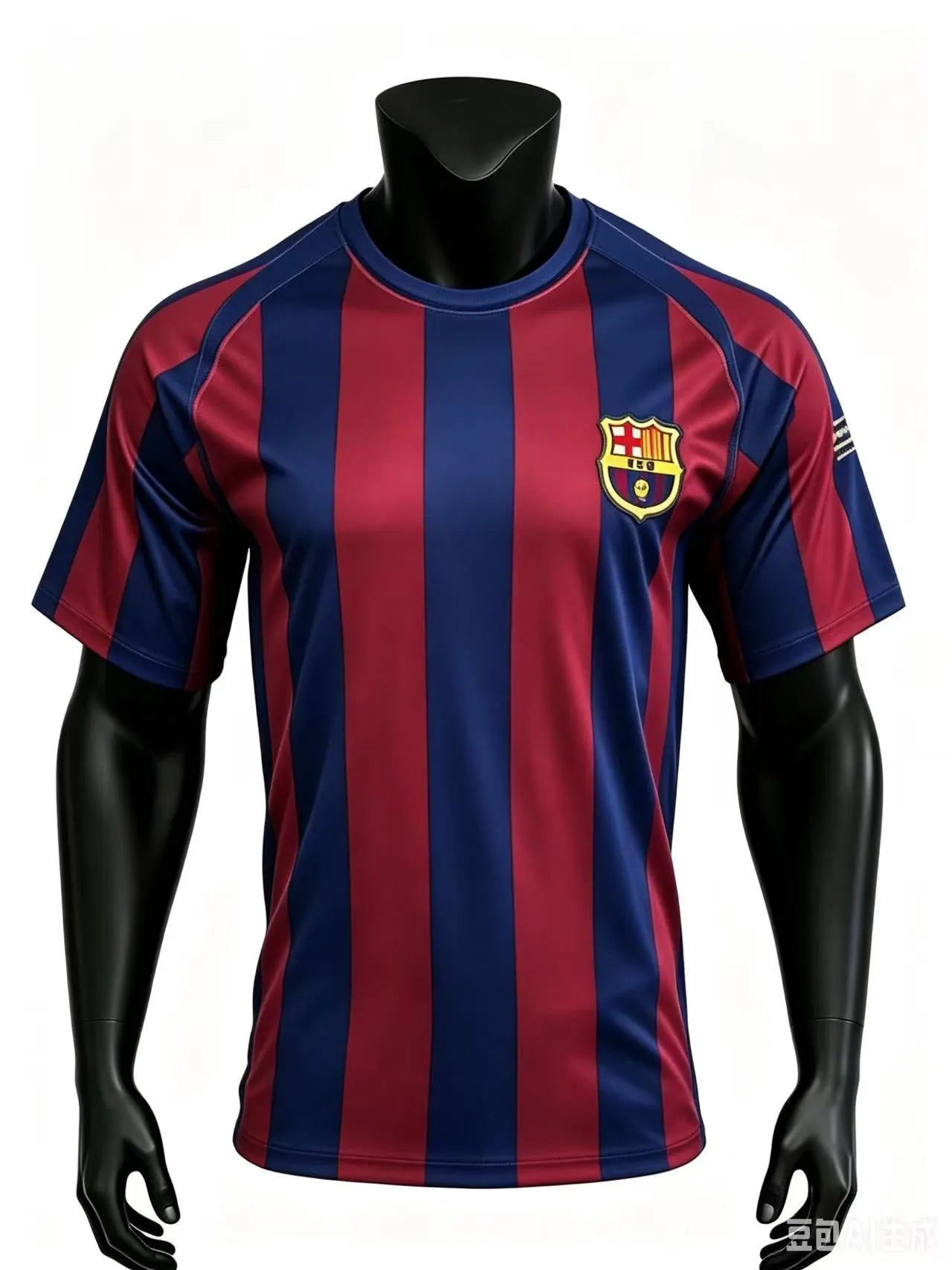 FC Barcelona 2005‑2006 Champions League Home Retro Plain Training Soccer Jersey