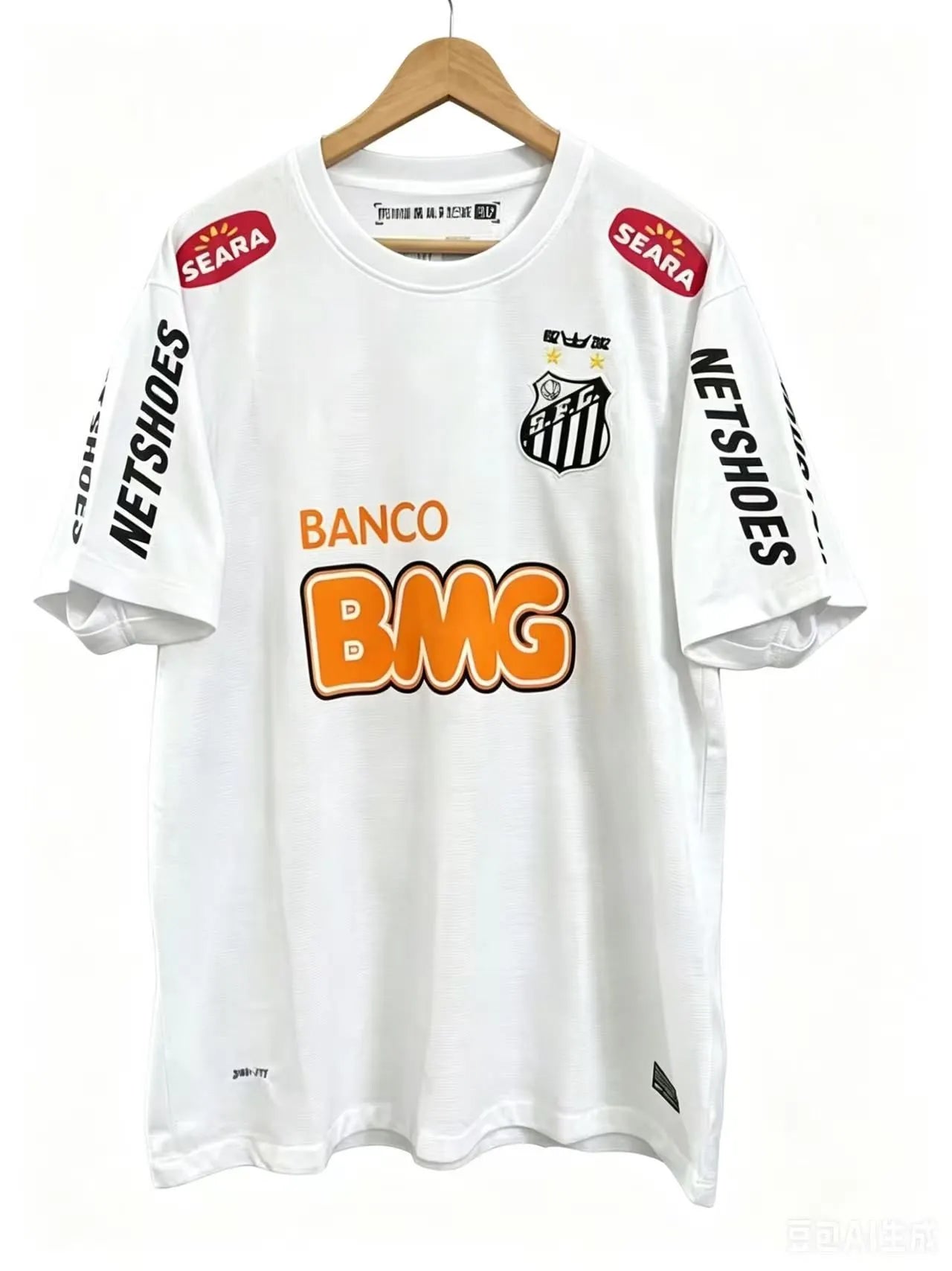Santos FC 2012‑2013 Season Home Retro Soccer Jersey