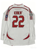 AC Milan 2006-07 Away Long Sleeve Jersey #22 Kaká UCL
