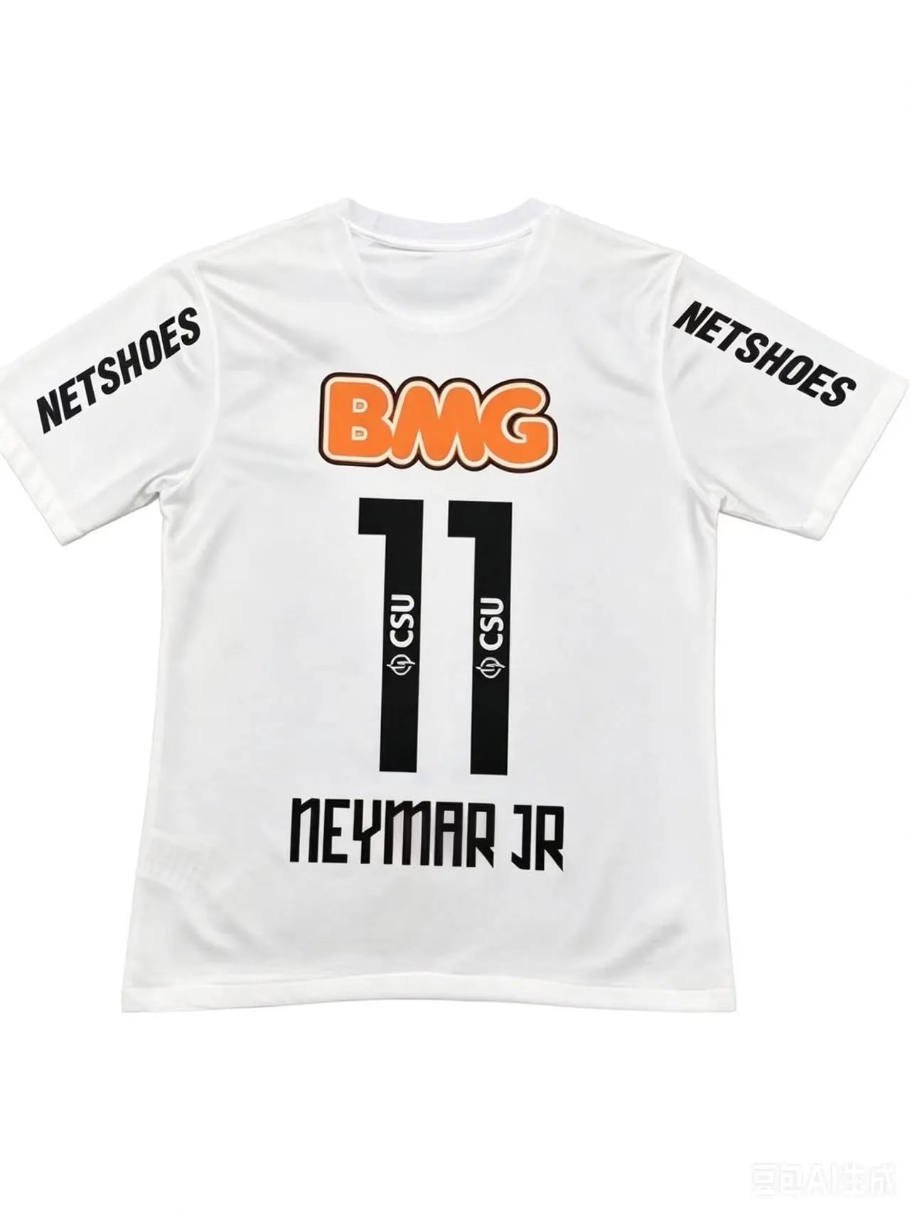 Santos FC 2011-12 Home Jersey #11 Neymar Jr