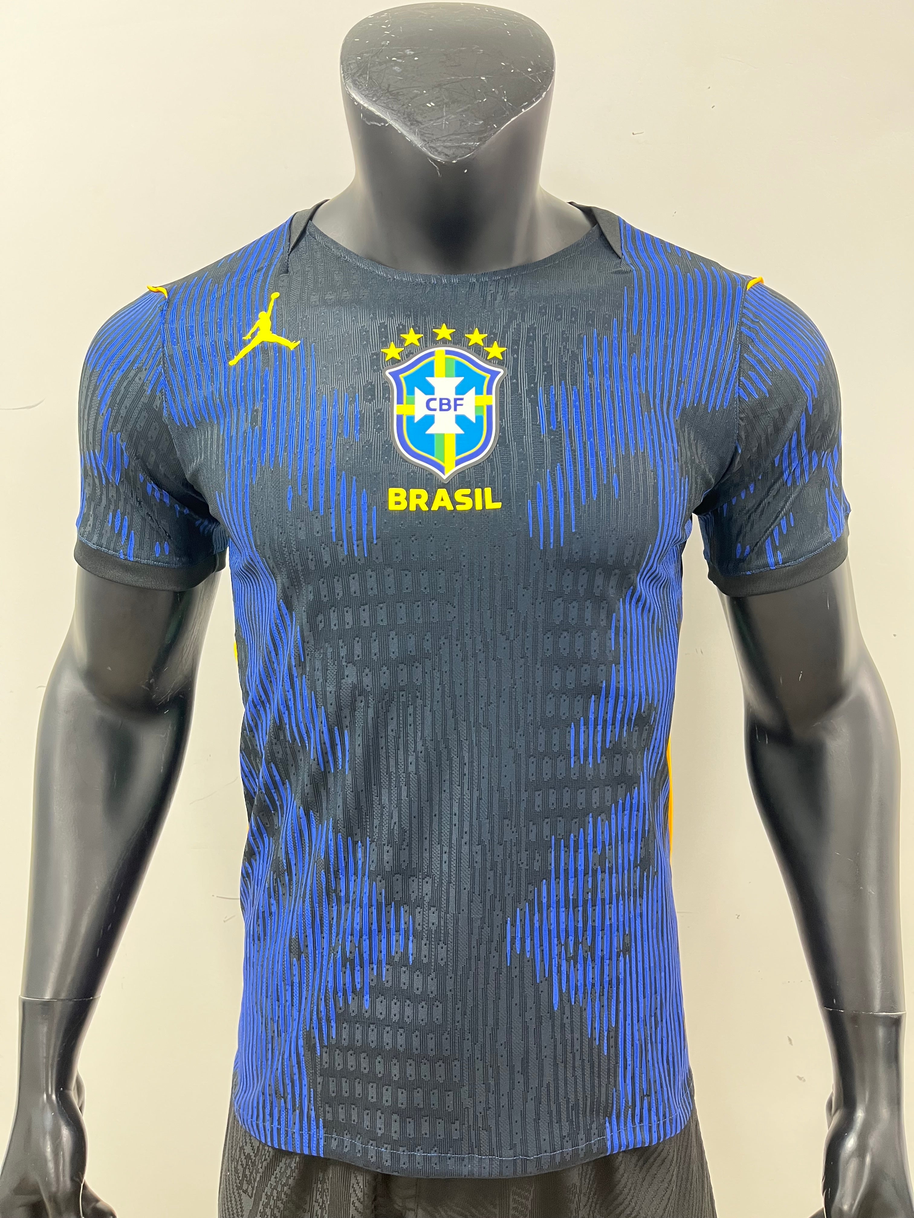 Brazil away football jersey for the 2026 World Cup（Comes with a team's popular star printing service）