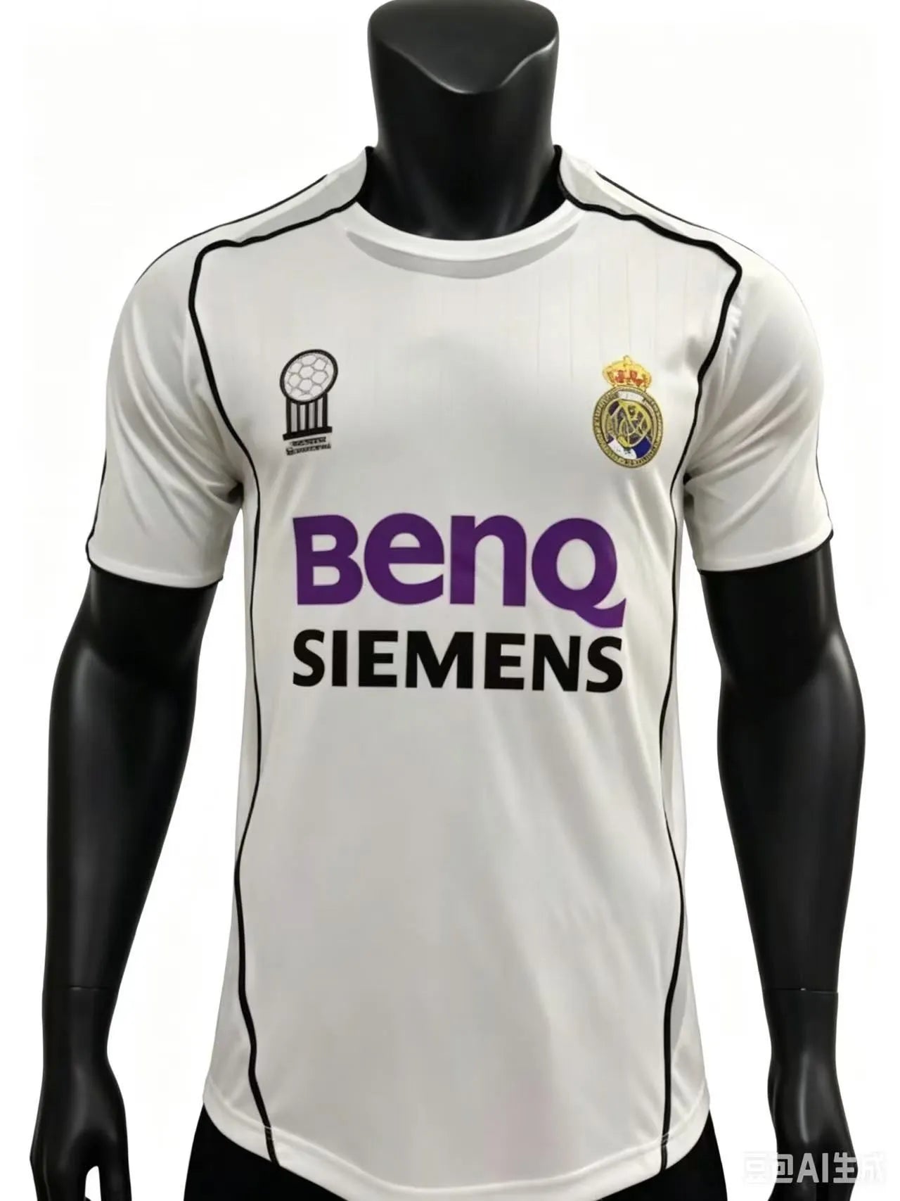 Real Madrid 2006‑2007 Season Home Retro Soccer Jersey (Champions League Commemorative‑edition)