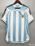 Argentina National Team 2006 World Cup Home Retro Soccer Jersey