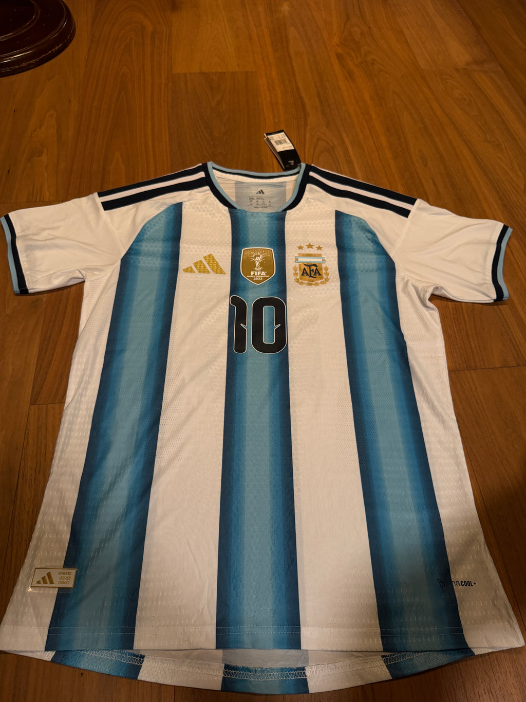 Argentina's home football jersey for the 2026 World Cup（Comes with a team's popular star printing service）