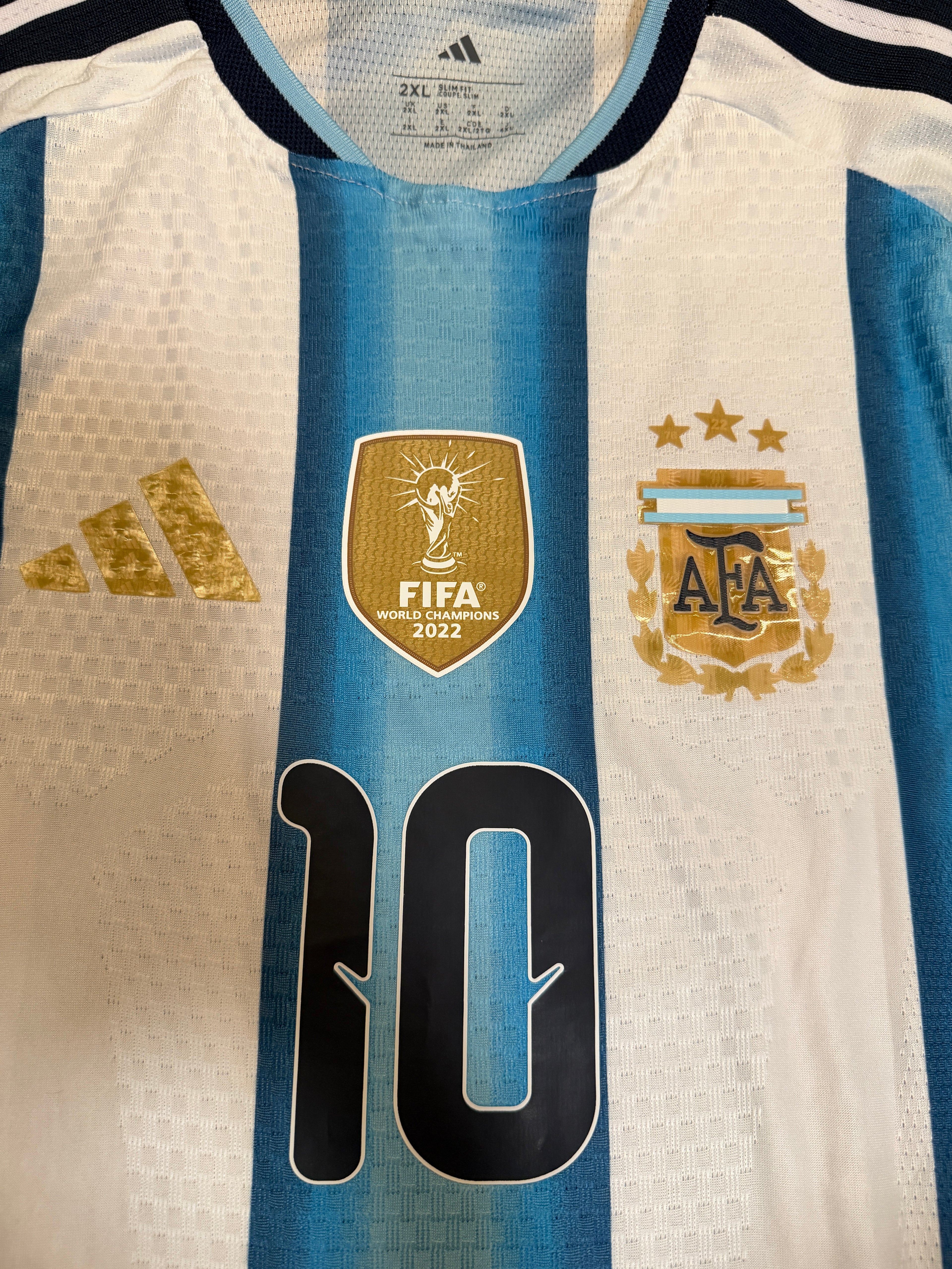 Argentina's home football jersey for the 2026 World Cup（Comes with a team's popular star printing service）
