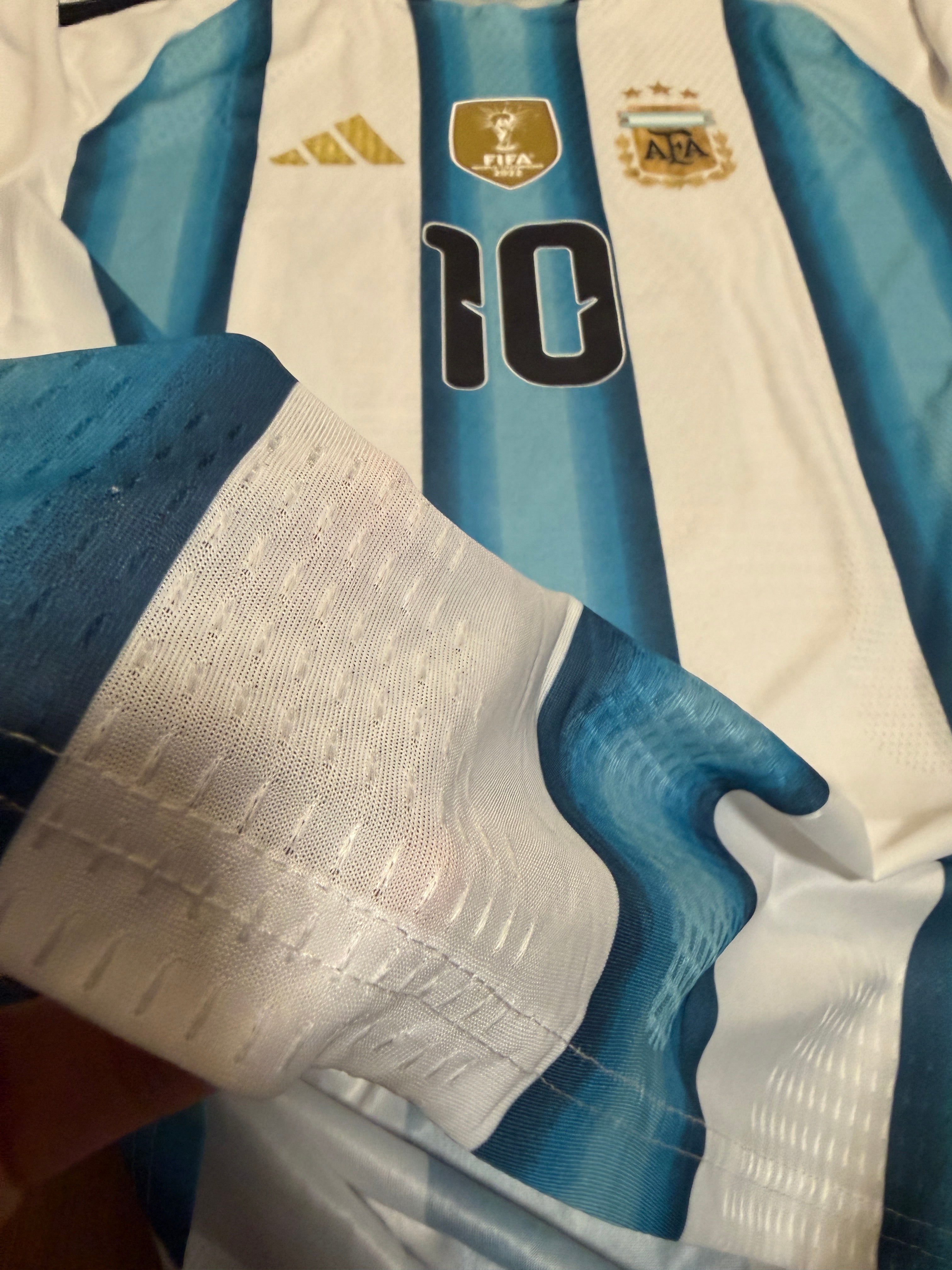 Argentina's home football jersey for the 2026 World Cup（Comes with a team's popular star printing service）