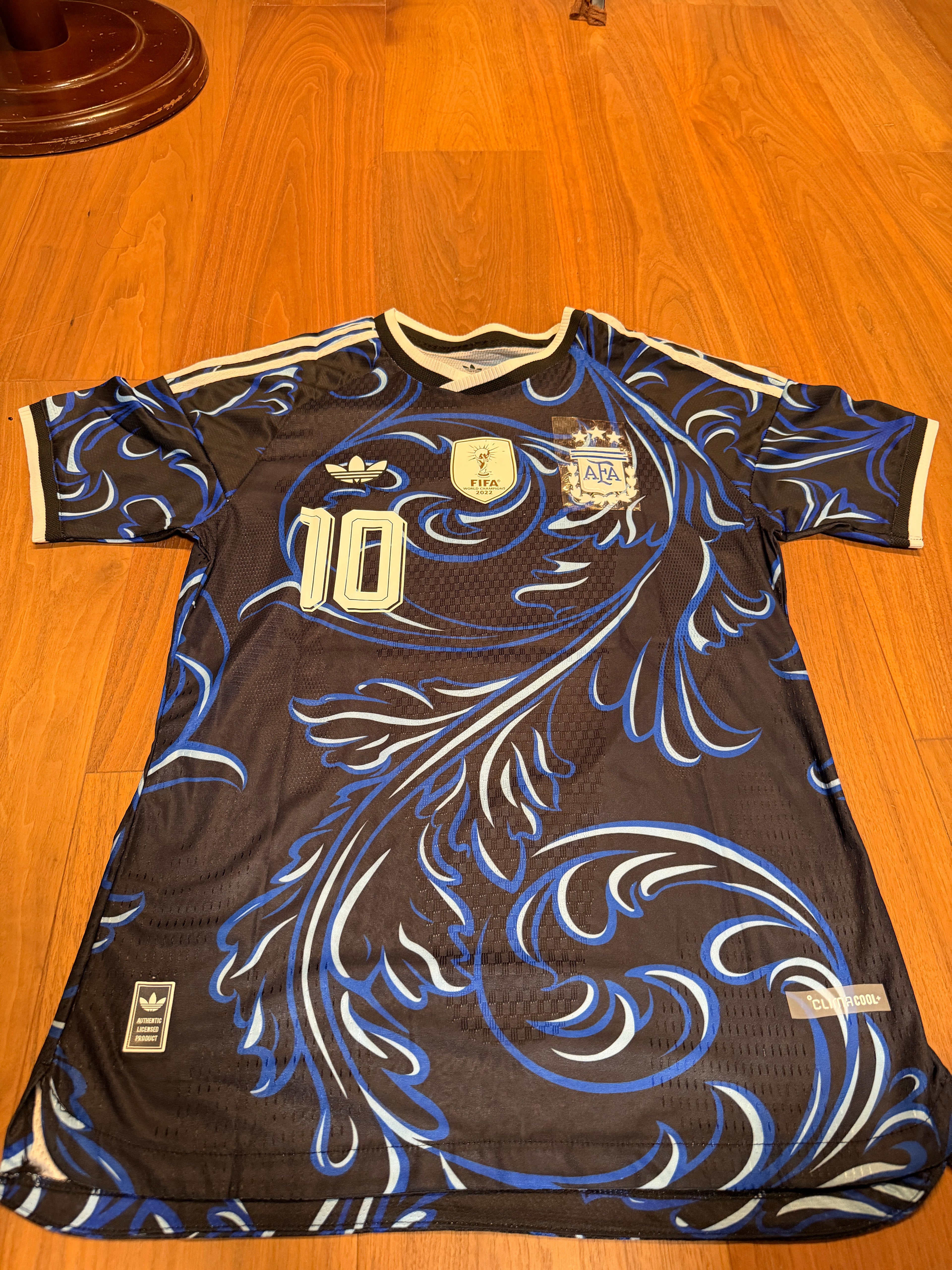 Argentina away football jersey for the 2026 World Cup（Comes with a team's popular star printing service）