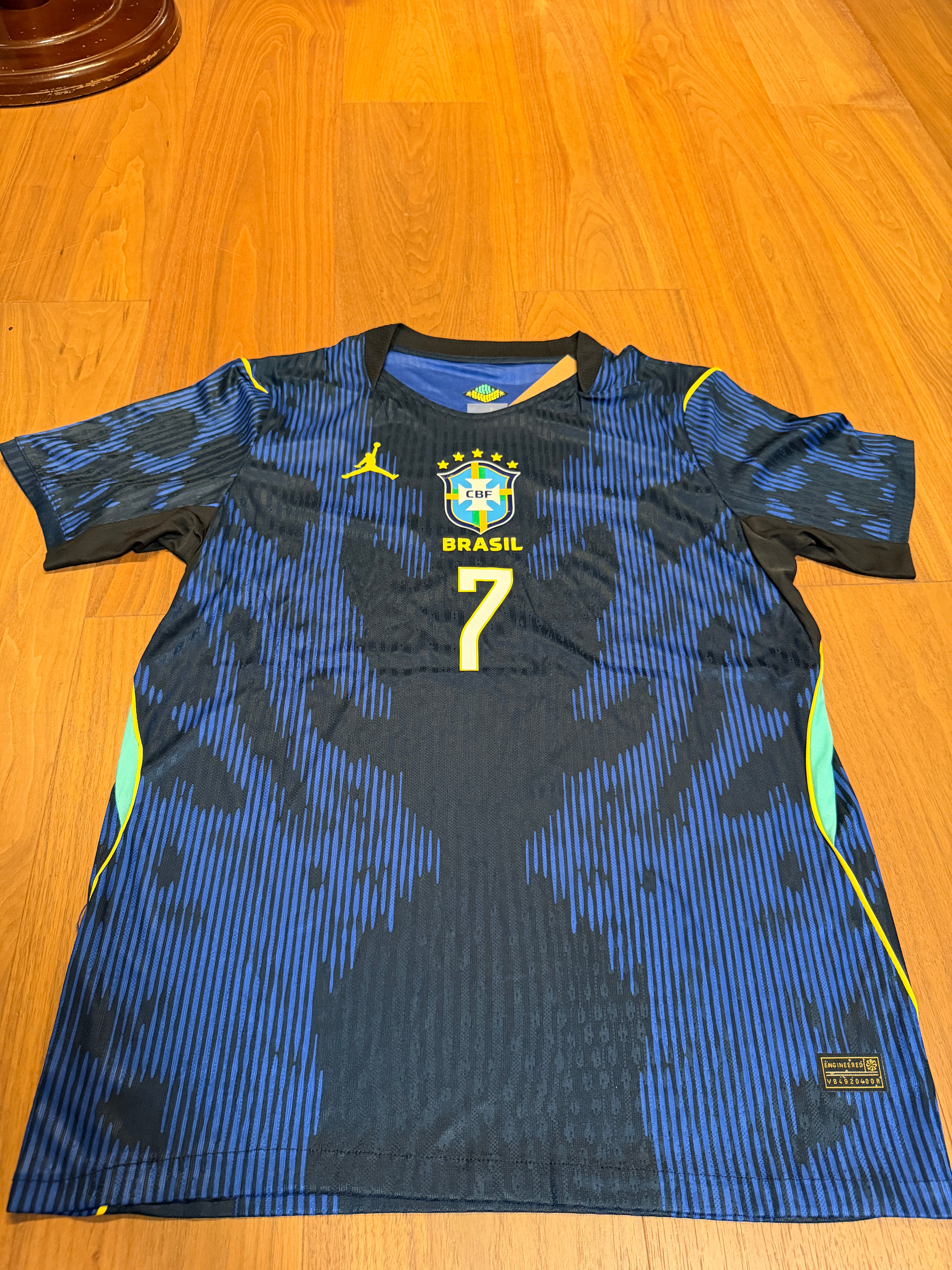 Brazil away football jersey for the 2026 World Cup（Comes with a team's popular star printing service）