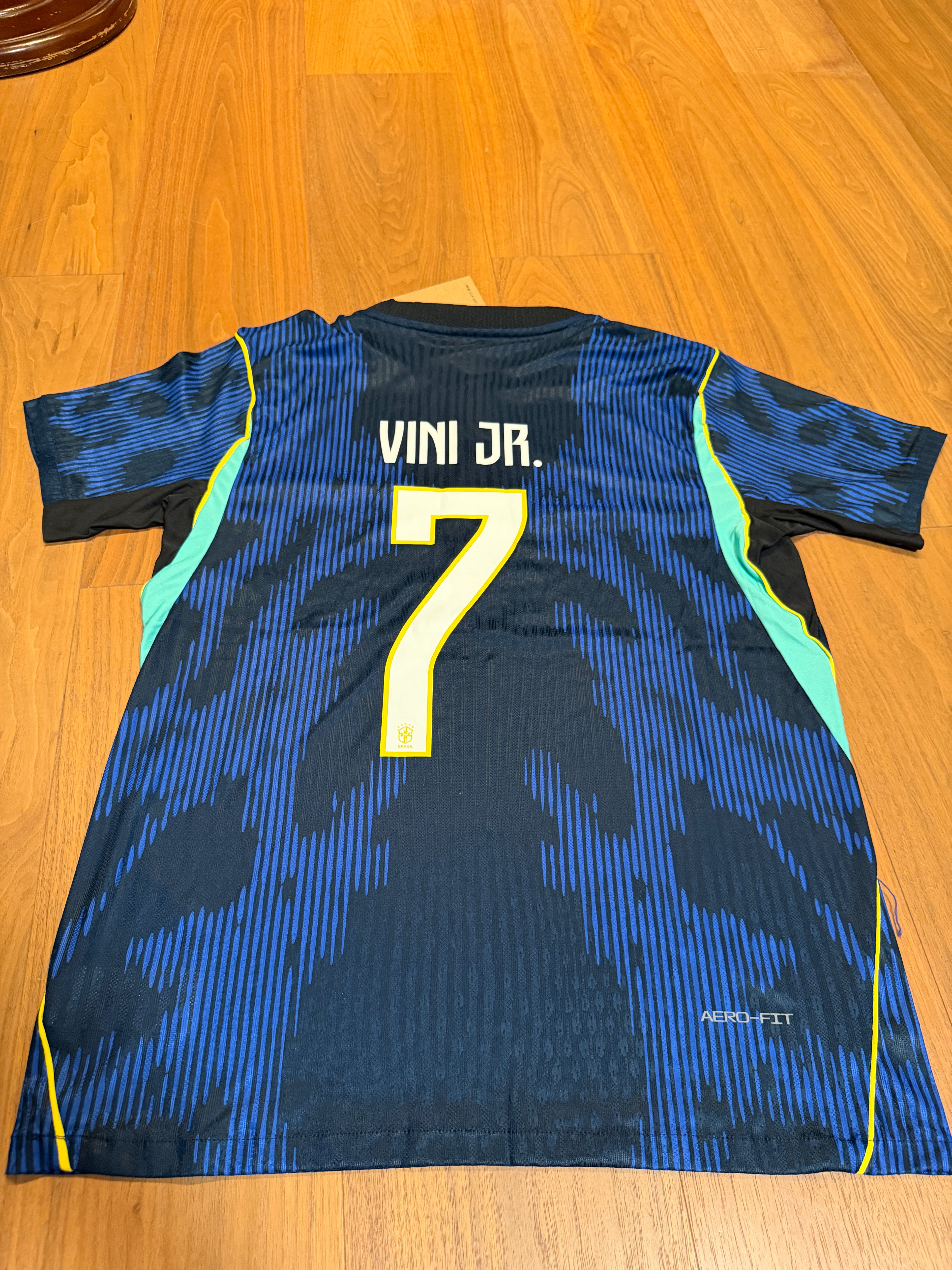 Brazil away football jersey for the 2026 World Cup（Comes with a team's popular star printing service）