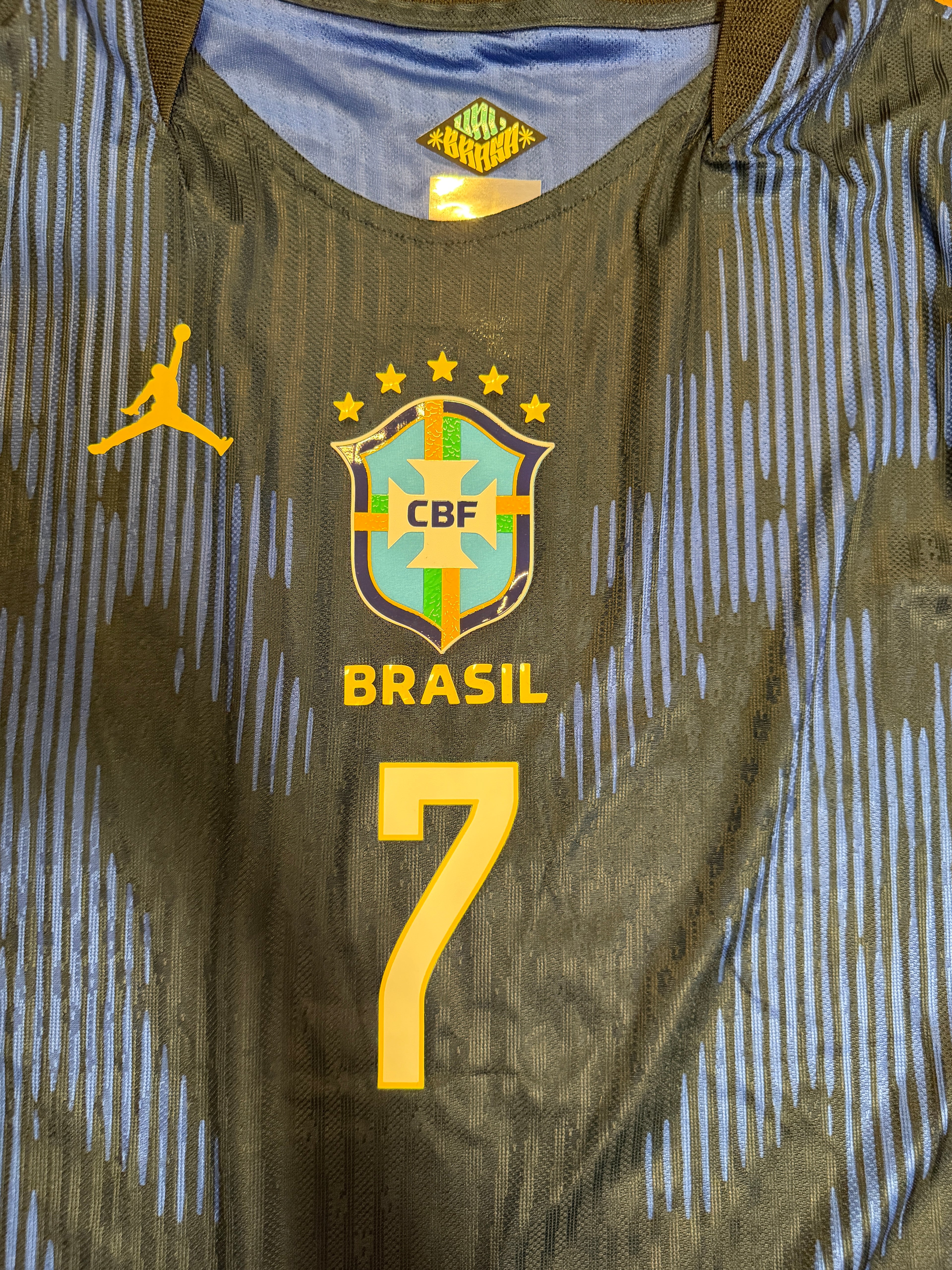 Brazil away football jersey for the 2026 World Cup（Comes with a team's popular star printing service）