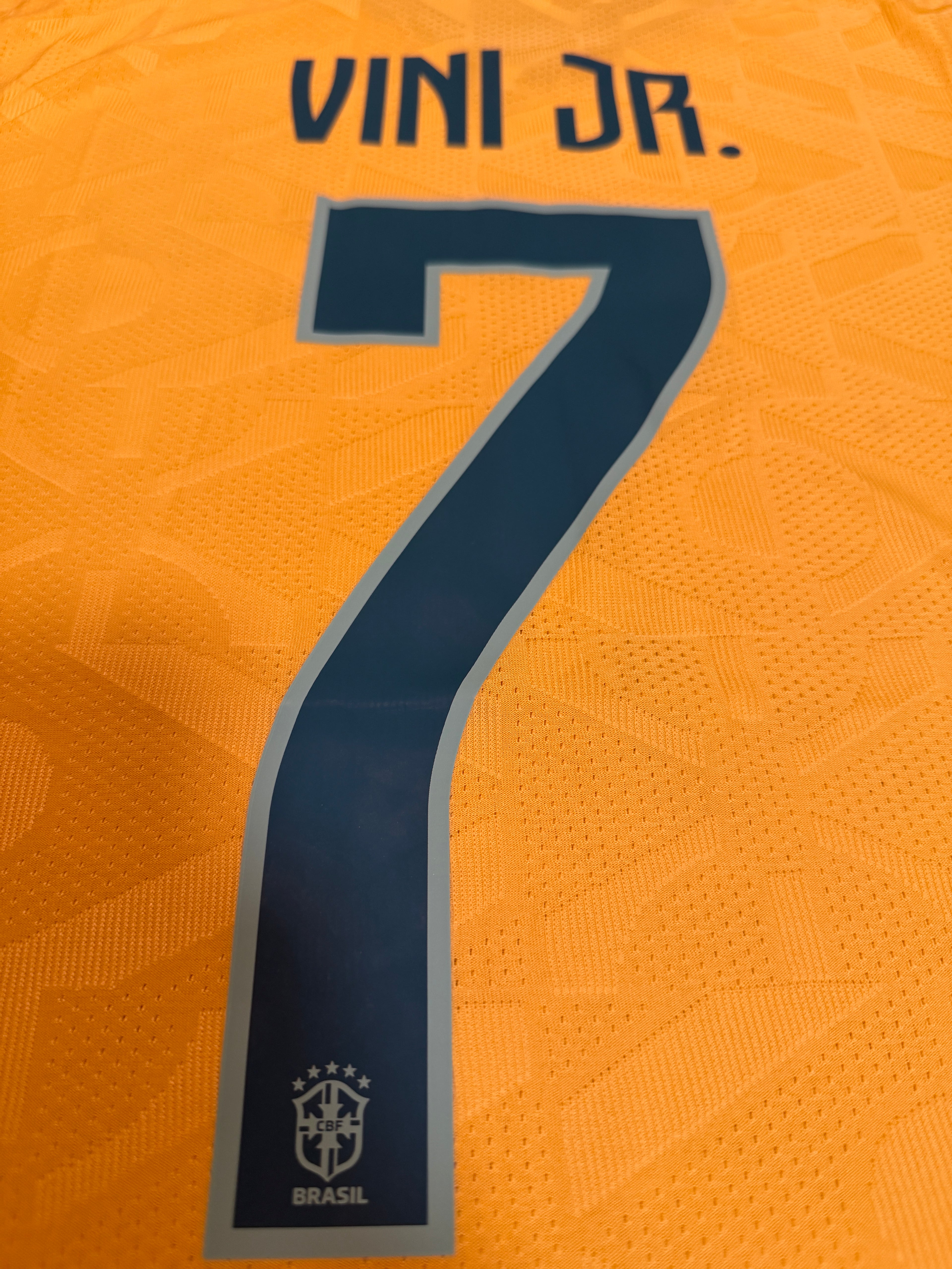 Brazil's home football jersey for the 2026 World Cup（Comes with a team's popular star printing service）