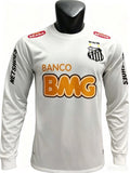 Santos FC 2012‑2013 Season Long‑Sleeve Home Retro Soccer Jersey