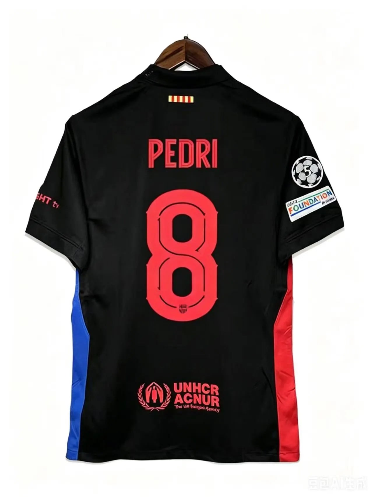 FC Barcelona 2024-25 Away UCL Jersey #8 Pedri