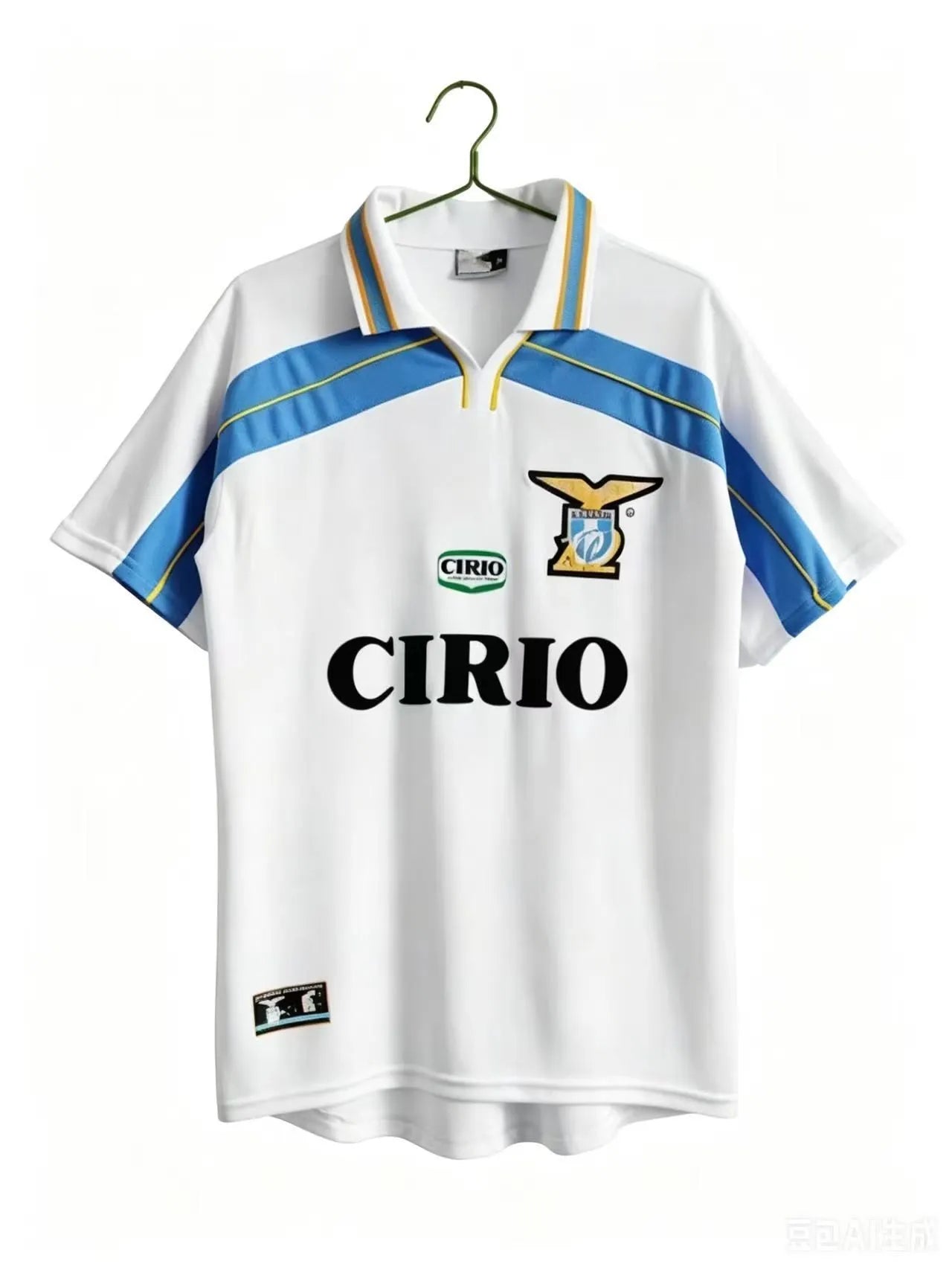 SS Lazio 1999-2000 Season Away Retro Soccer Jersey