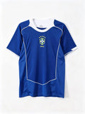 Brazil National Team 2004Period Away Retro Soccer Jersey