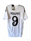 Real Madrid 2024-25 Home Jersey #9 Mbappé