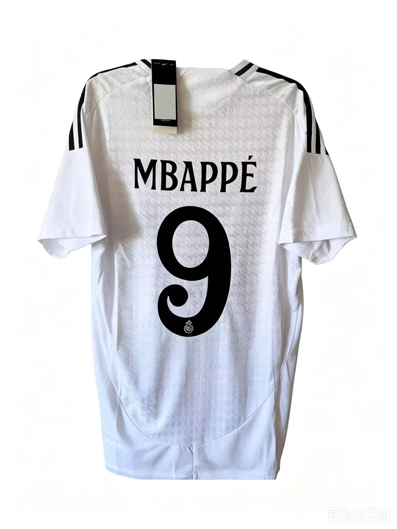 Real Madrid 2024-25 Home Jersey #9 Mbappé