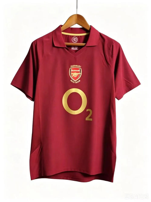 Arsenal FC 2005-2006 Season Highbury-Commemorative Home Retro Soccer Jersey